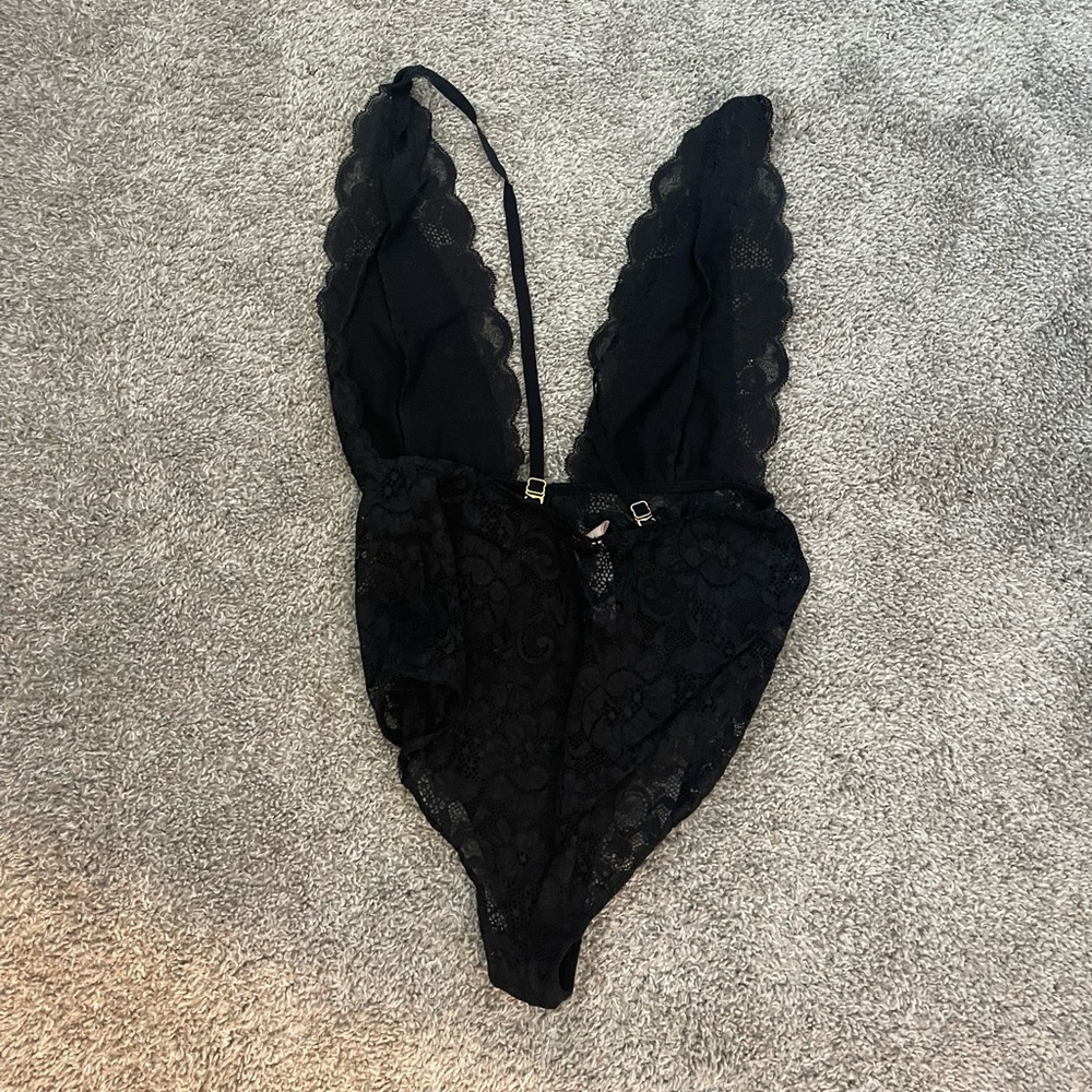 Planet Blue Lace Bodysuit